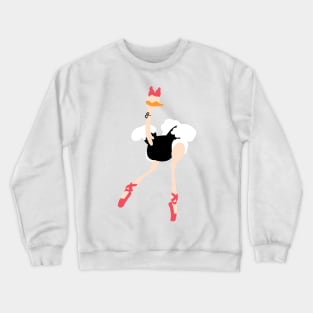 Dancing Ostrich Crewneck Sweatshirt
